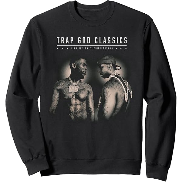 Amazon.com: Gucci Mane Trap God Classics Cover Long Sleeve T-Shirt